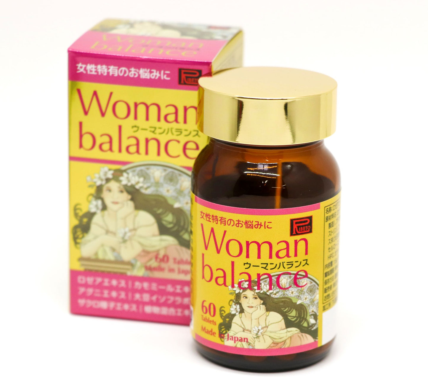 Ribeto Shoji Woman Balance 60 Viên dùng 15 ngày