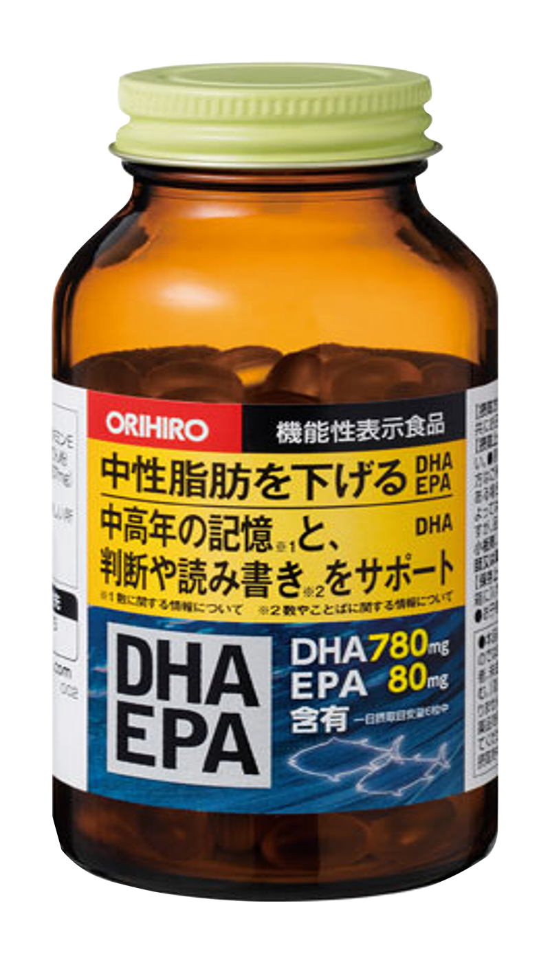 Orihiro DHA/EPA 180 viên 3Hộp 90 Ngày