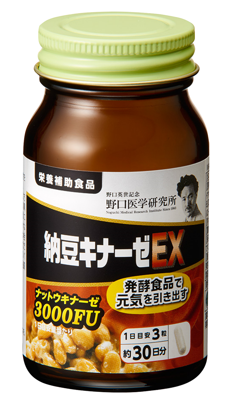 野口医学研究所 納豆キナーゼEX 90粒　3000FU ×24本